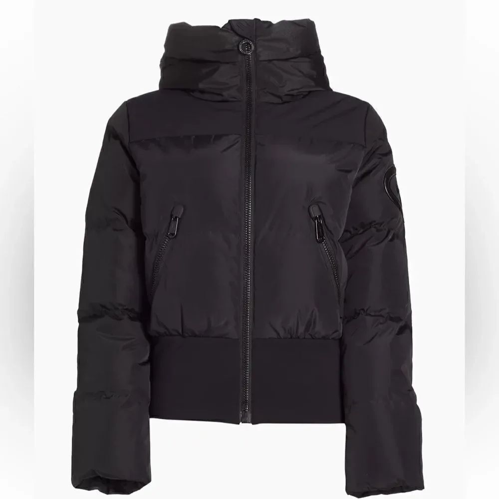 Goldbergh Boulder Village Quilted Down Ski Jacket Black US 6 Waterproof